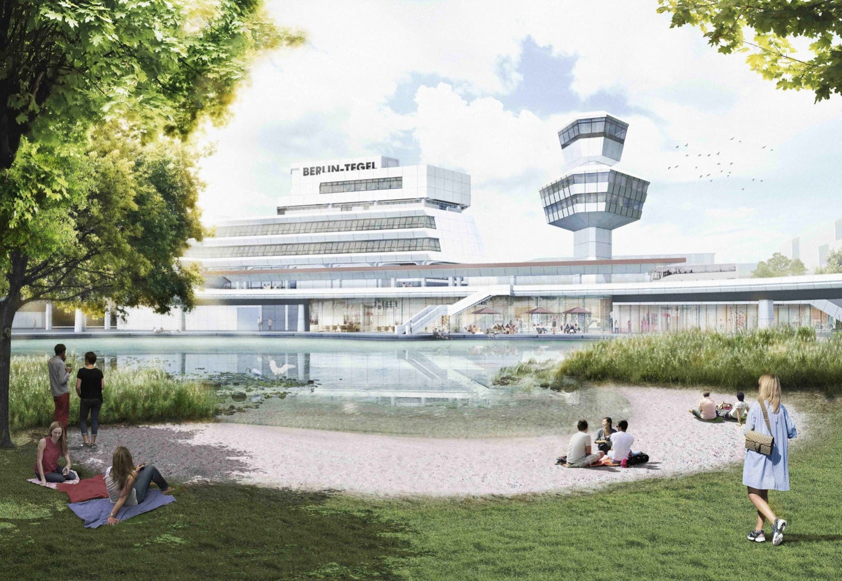 Designskizze - Urban Tech Republic