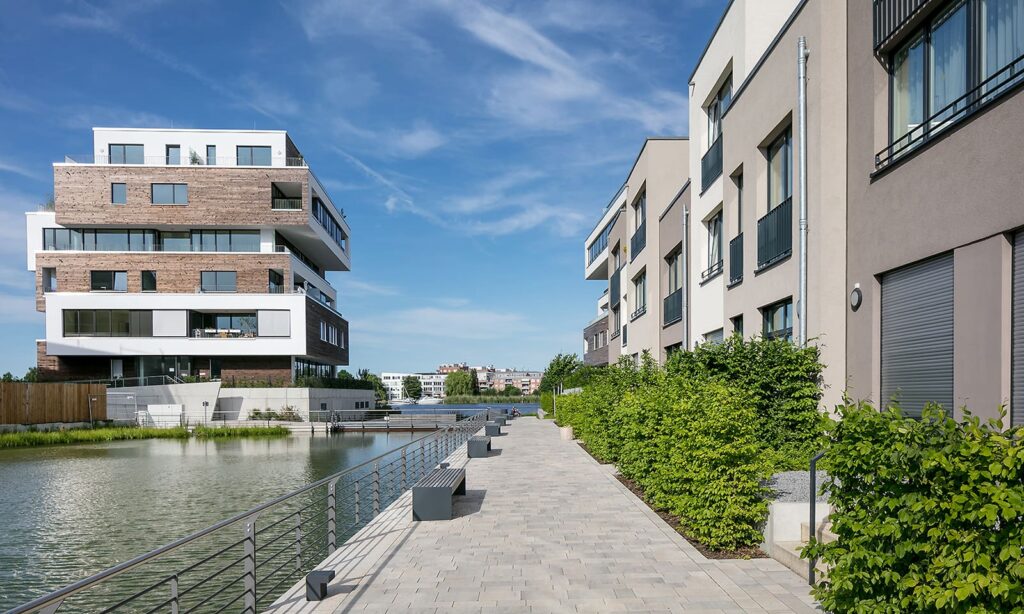 Torhaus II und Kapitänshäuser