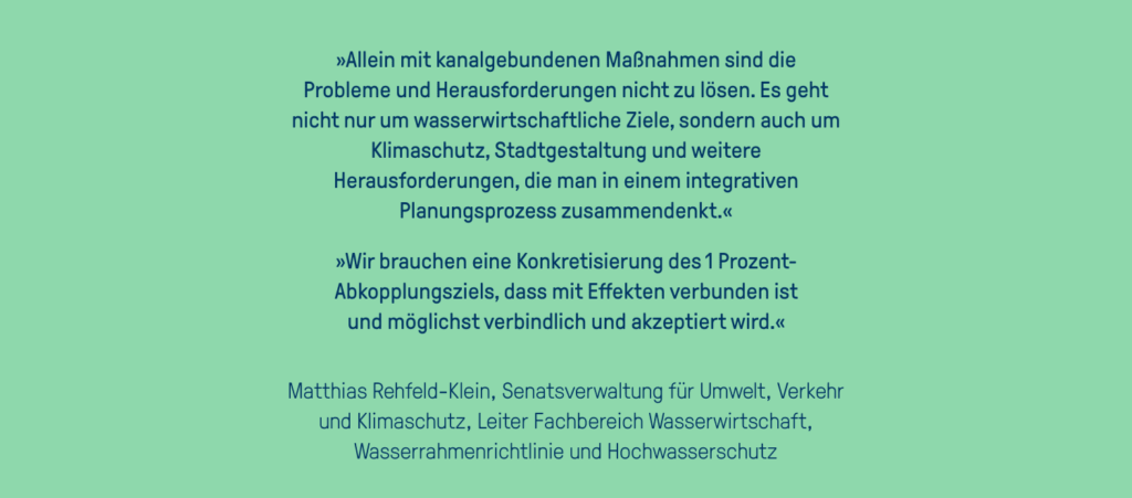 Zitat von Matthias Rehfeld-Klein auf grünem Hintergrund