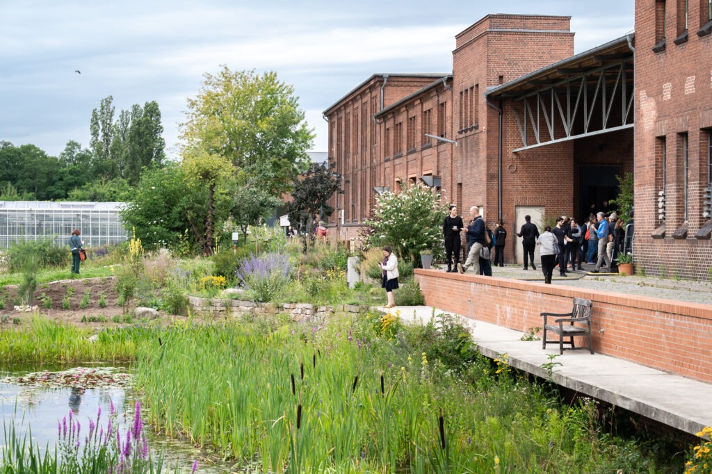 Außengelände der Malzfabrik