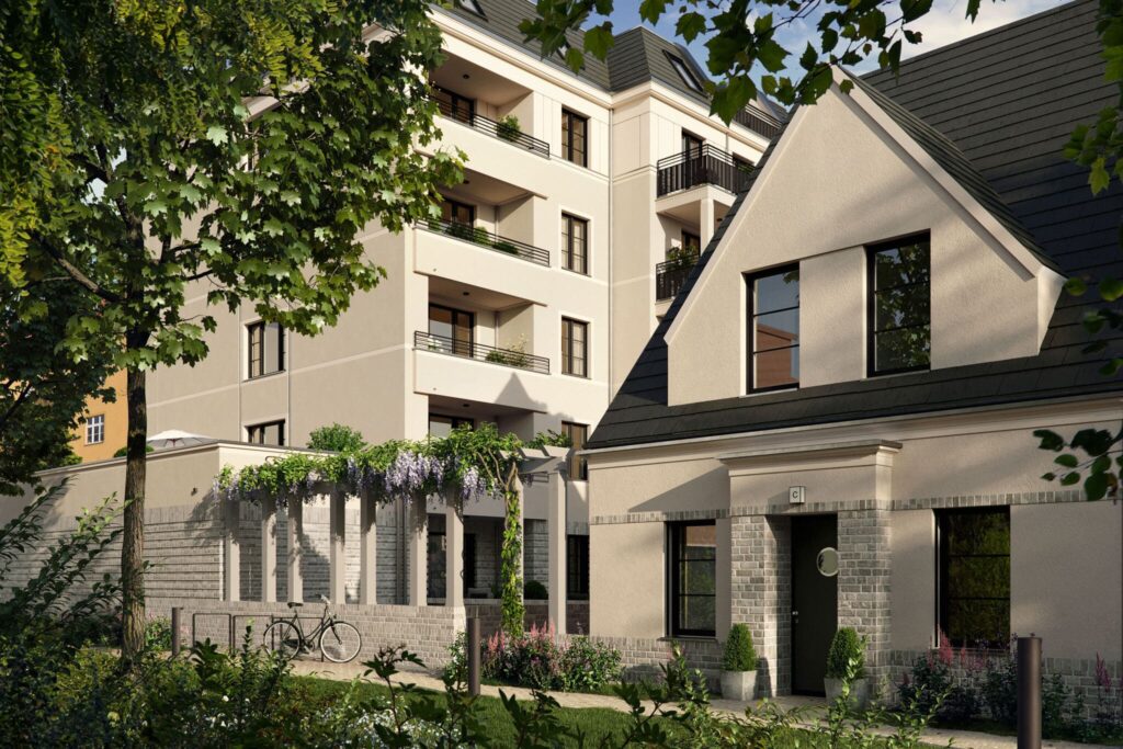 Reihenhaus im Gartenhof