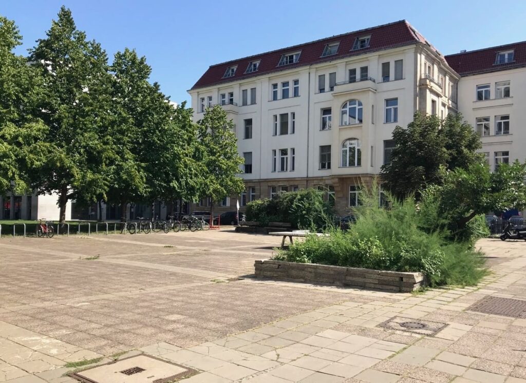 Bestandssituation vor Umbau des Hegelplatzes