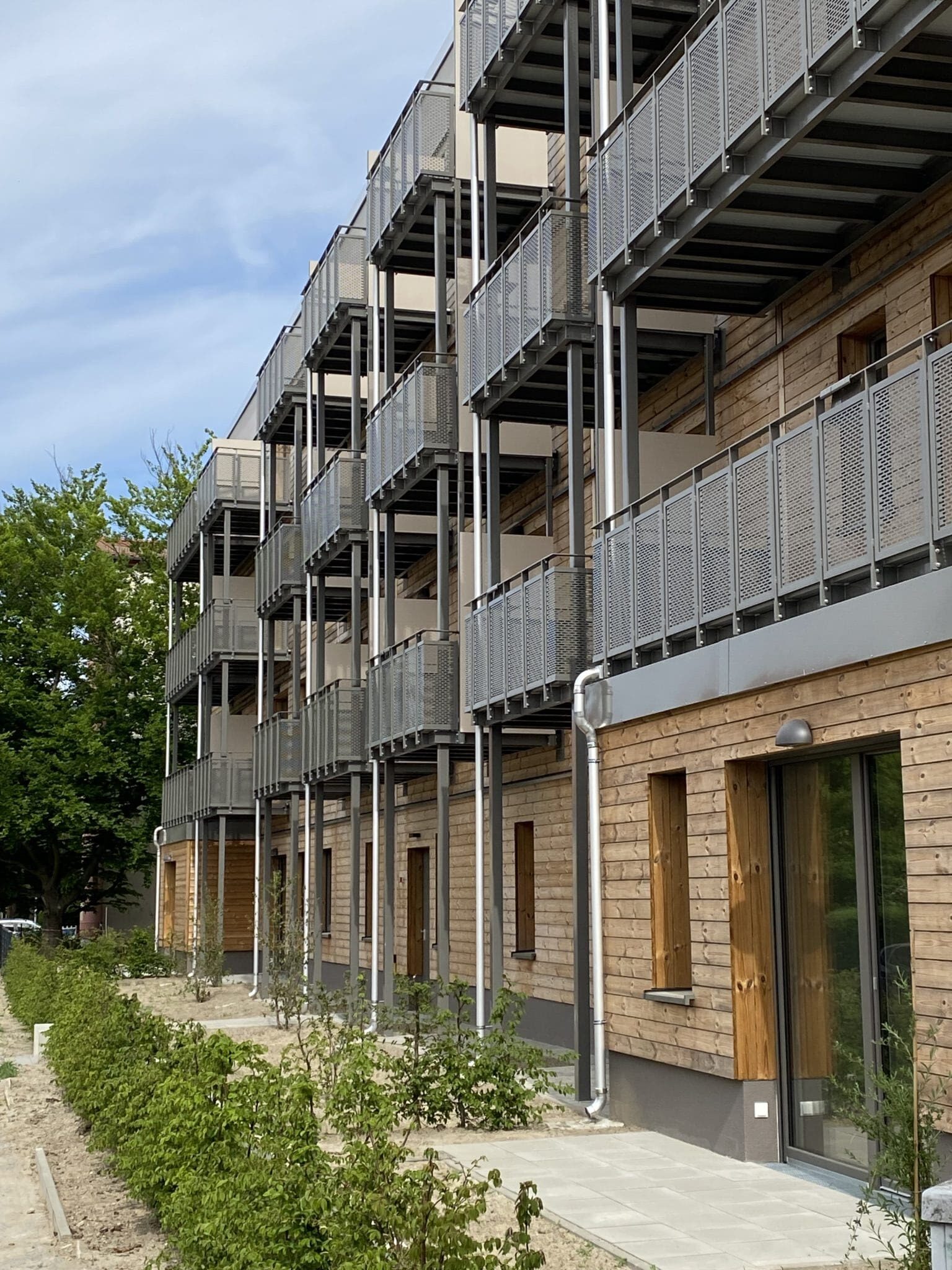 Straßenseitige Fassade