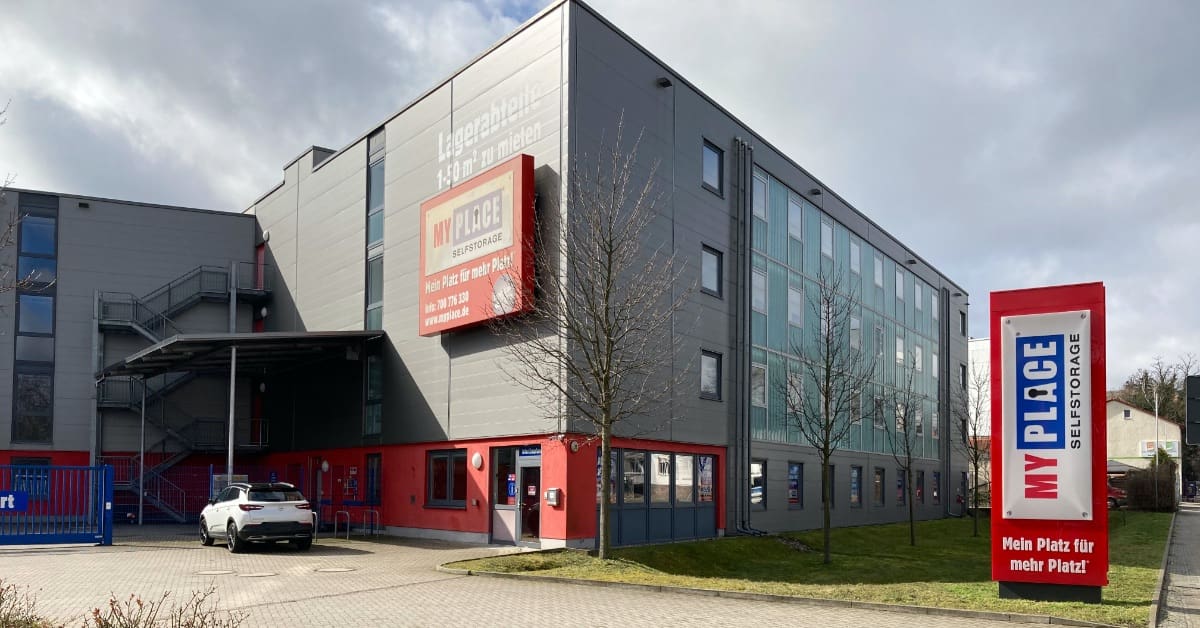 Lagergebäude MyPlace Selfstorage