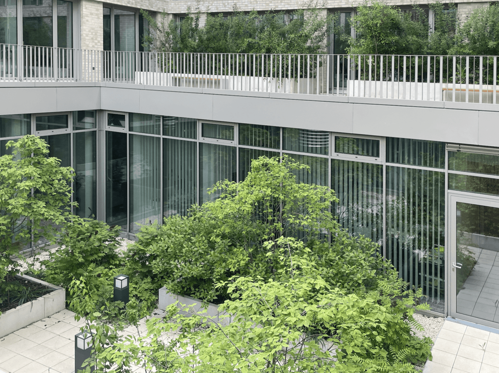 Erdgeschoss Innenhof