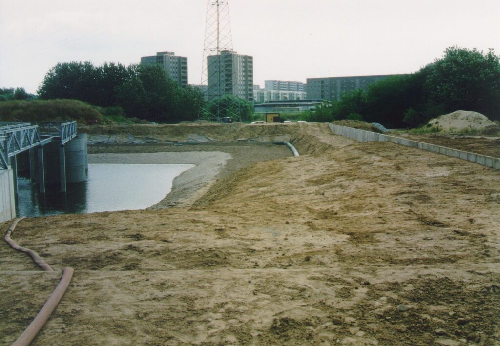 Baustelle Uferfilter