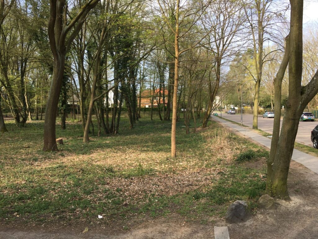 Bestandssituation 2020: Blick Richtung Westen