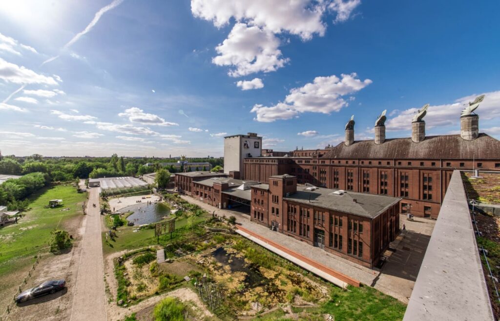 Freiflächen der Malzfabrik