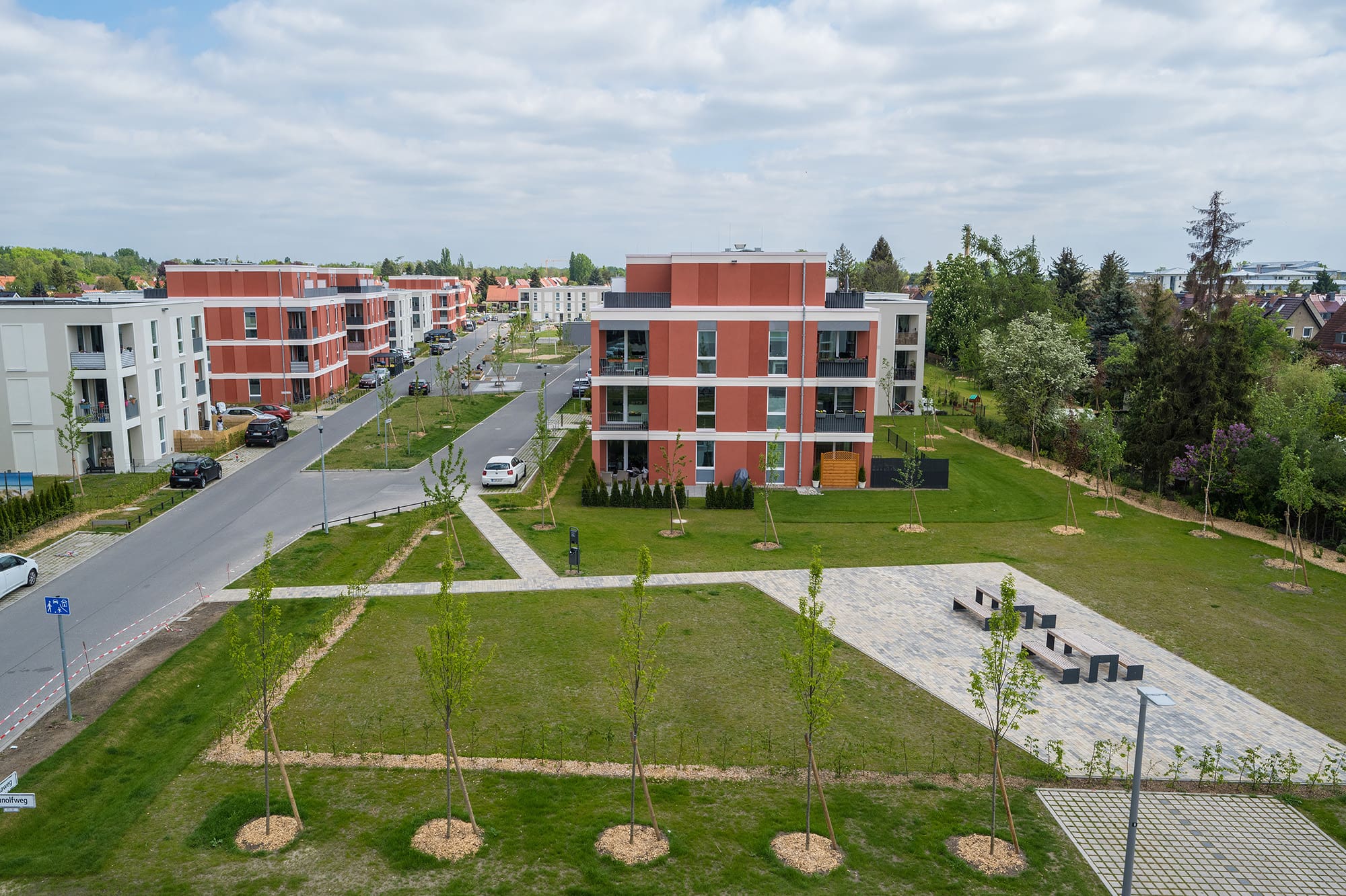 Überblick Quartier Ortolfstraße Altglienecke