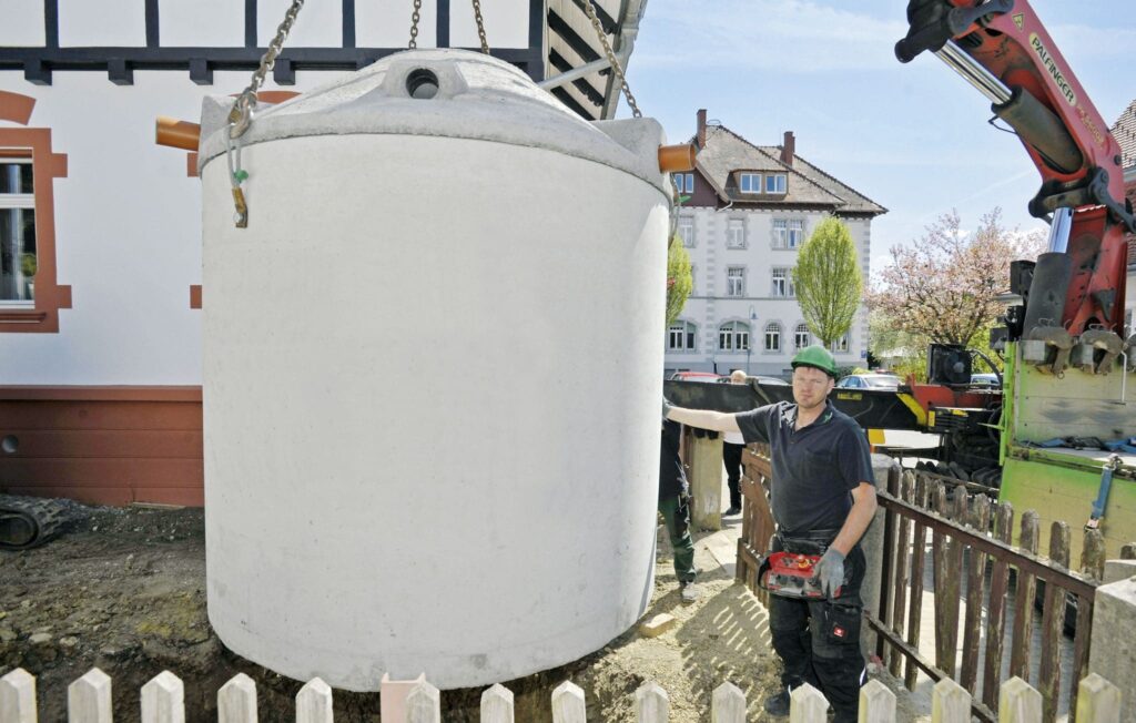 Einbau Zisterne in Bestand - Headerbild Profisuche