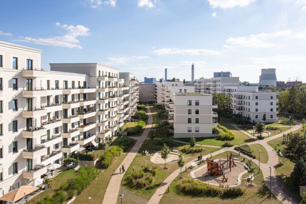 Gesamtanlage Paulsternstraße vom Hochhaus
