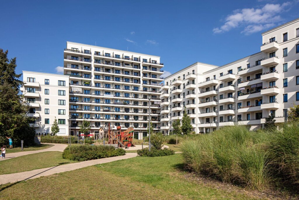 Innenhof mit Spielplatz