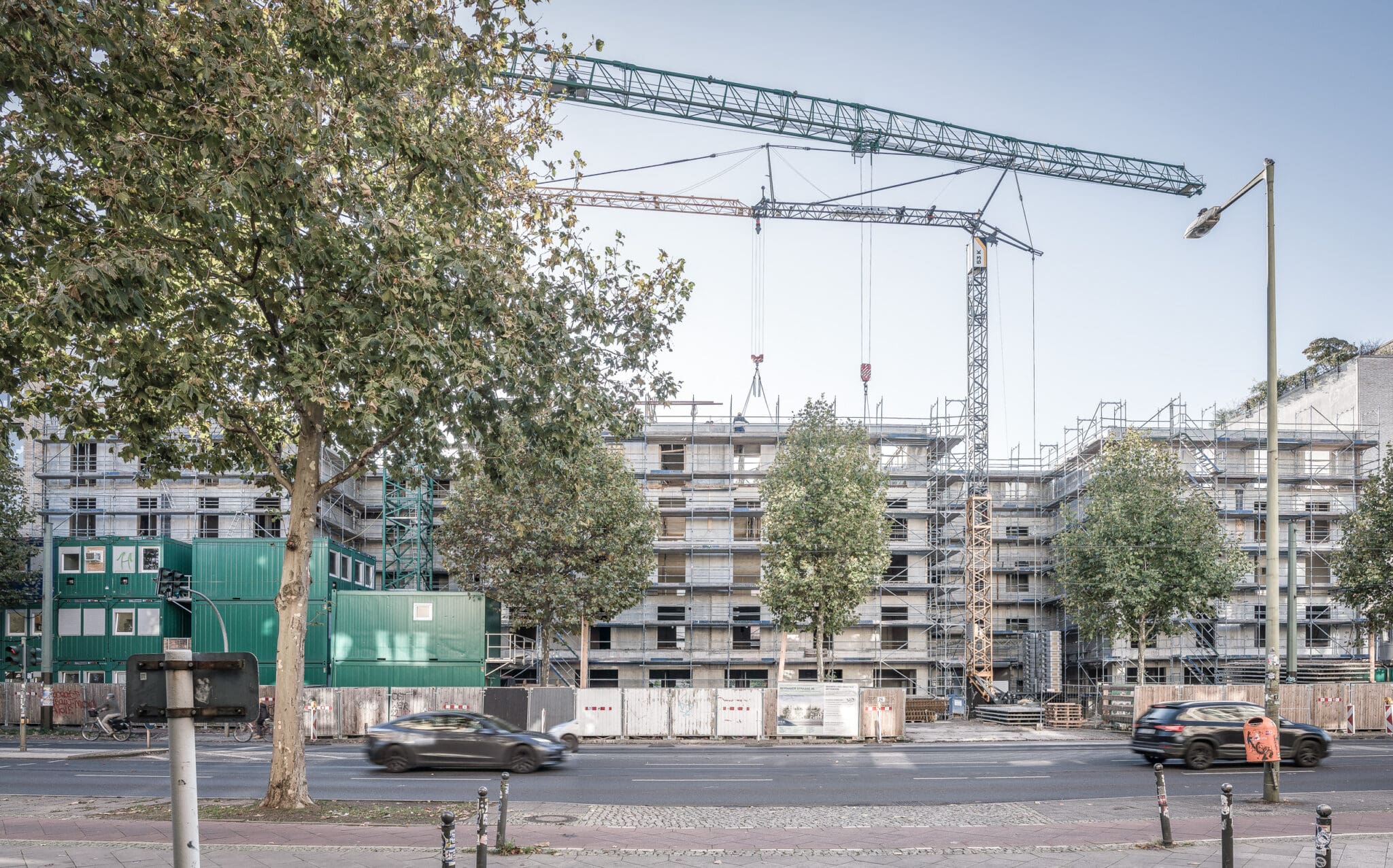 Ansicht von der Bernauer Straße