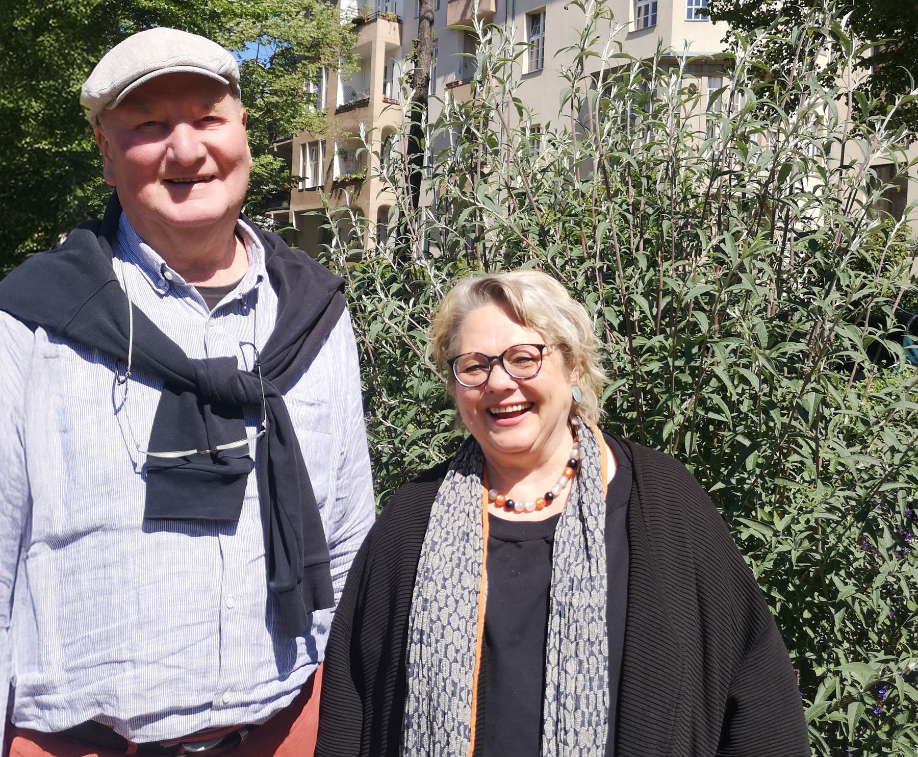 Elke und Helmut Lübbeke, Klimafreundliches Stadtparkviertel Steglitz e. V.