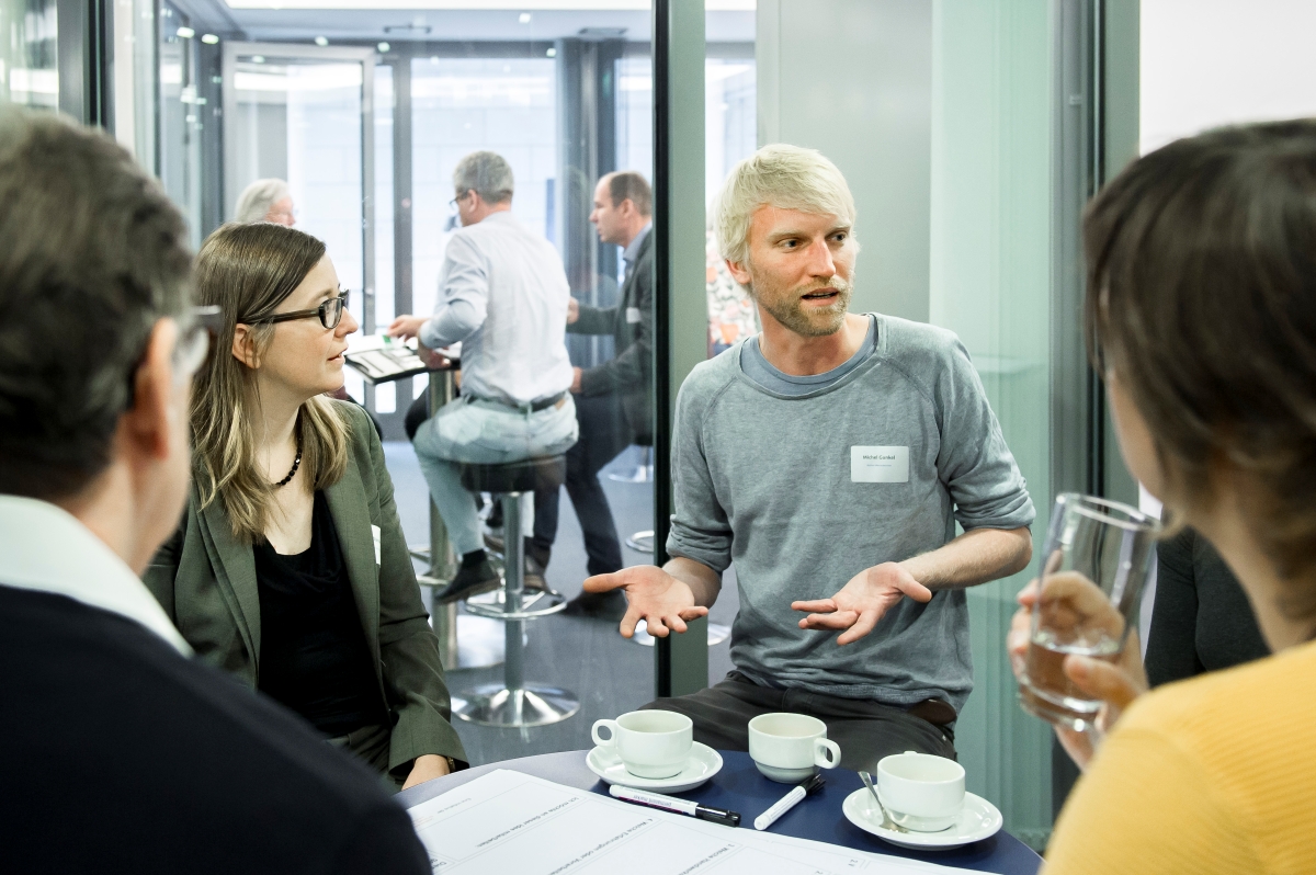 Michel Gunkel - BWB | Forschung und Entwicklung. Im Rahmen von AMAREX Leiter d. Bereichs „Kommunaler Anker“ im Gespräch.